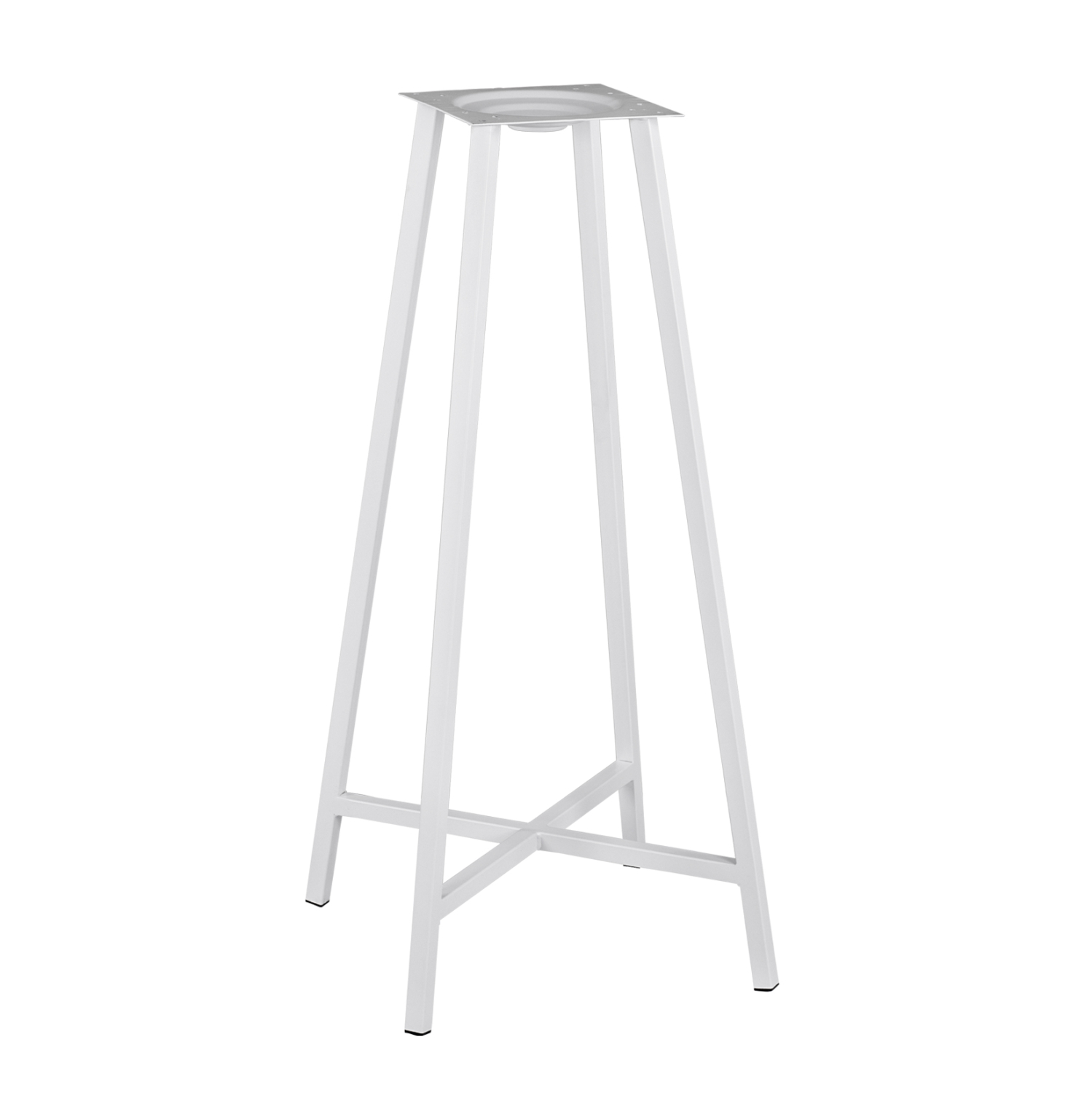 basi-mpar-tessera-podia-ts952-leyki-485x ΒΑΣΗ ΜΠΑΡ ΤΕΣΣΕΡΑ ΠΟΔΙΑ TS952 ΛΕΥΚΗ 48.5x47.5x104 cm. - Image 1