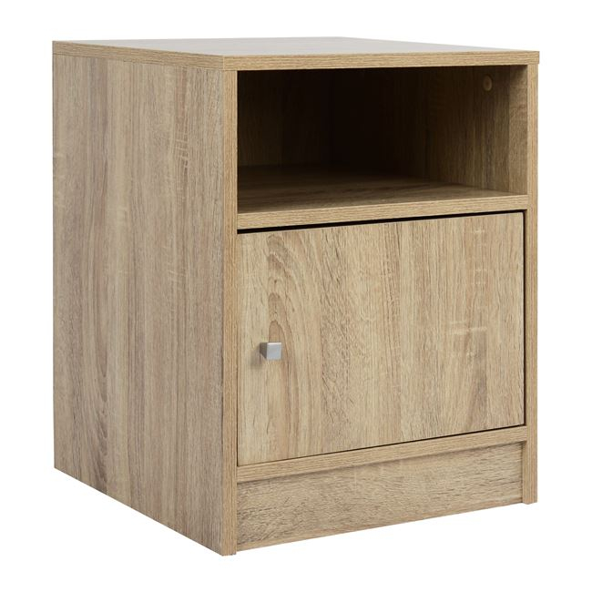komodino-melaminis-hm220502-sonama-40x40 ΚΟΜΟΔΙΝΟ ΜΕΛΑΜΙΝΗΣ MALORY HM2205.02 SONAMA 40x40x50 - Image 1