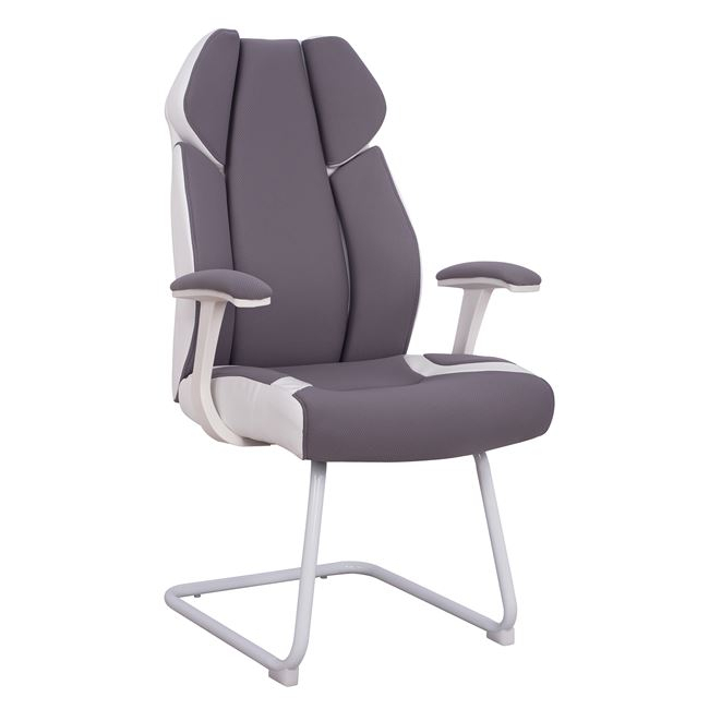 polythrona-episkepti-fb91102-se-gkri-chr ΠΟΛΥΘΡΟΝΑ ZAHARA HM1102 ΣΕ ΓΚΡΙ ΧΡΩΜΑ 63x64x107cm - Image 1