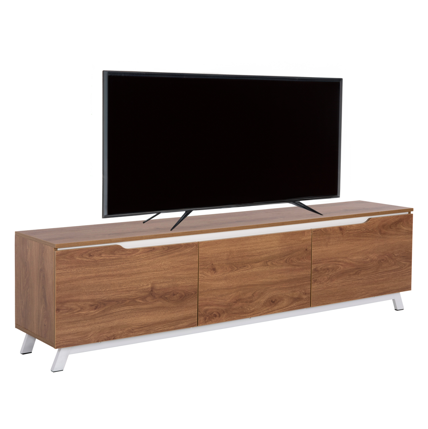 epiplo-tileorasis-fb9890212-melamini-fys ΕΠΙΠΛΟ ΤΗΛΕΟΡΑΣΗΣ KIMIA HM8902.12 ΜΕΛΑΜΙΝΗ ΦΥΣΙΚΟ-ΛΕΥΚΟ 180Χ35Χ48,5Υεκ. - Image 1