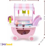 Παιδικό παγωτατζίδικο τρόλεϊ Joyland Sparkle - Image 3