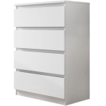 Συρταριέρα Juniper 4S-Leuko