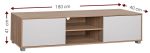 Έπιπλο τηλεόρασης Essex Plus-Begge - Image 3