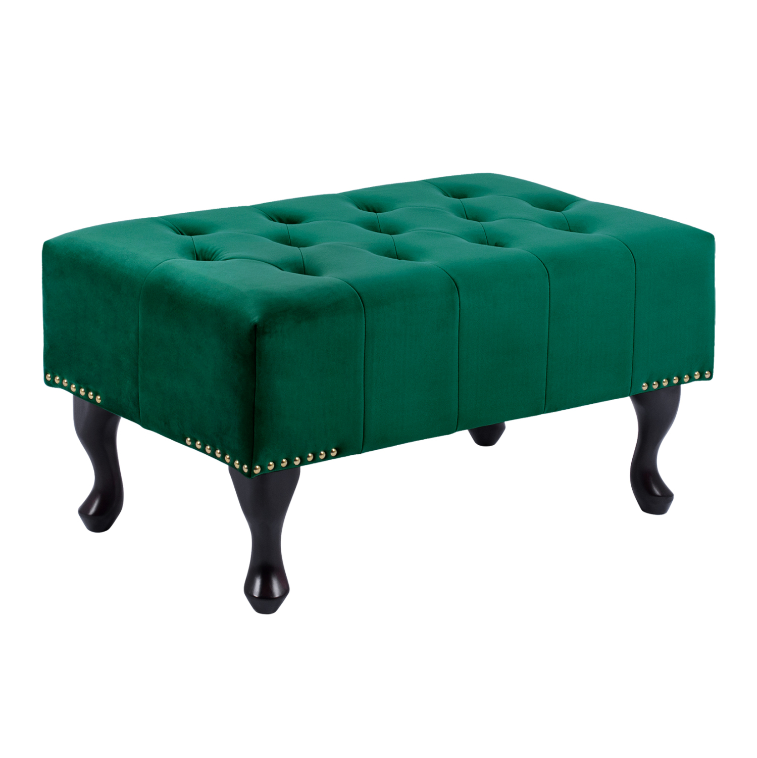 tampoyre-tchesterfield-fb922603-kypariss ΤΑΜΠΟΥΡΕ T.CHESTERFIELD EMMA HM226.03 ΚΥΠΑΡΙΣΣΙ ΒΕΛΟΥΔΟ-ΜΑΥΡΑ ΠΟΔΙΑ 80x45x40Υεκ - Image 1