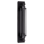 ΑΠΛΙΚΑ ΤΟΙΧΟΥ 2ΦΩΤΗ BEACON HM4463 ΜΕΤΑΛΛΟ ΣΕ ΜΑΥΡΟ 10x10x47Υεκ.