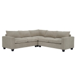 ΓΩΝΙΑΚΟΣ ΚΑΝΑΠΕΣ CALDER HM3286.03 ΜΠΕΖ ΥΦΑΣΜΑ 254x254x91Υεκ.