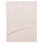ΠΙΝΑΚΑΣ ΟΡΘΟΓΩΝΙΟΣ ΣΕΙΡΑ SANTORINI HM4509 MDF ΥΠΟΛΕΥΚΟ ΧΡΩΜΑ 60x4(πάχος)x80Υεκ.
