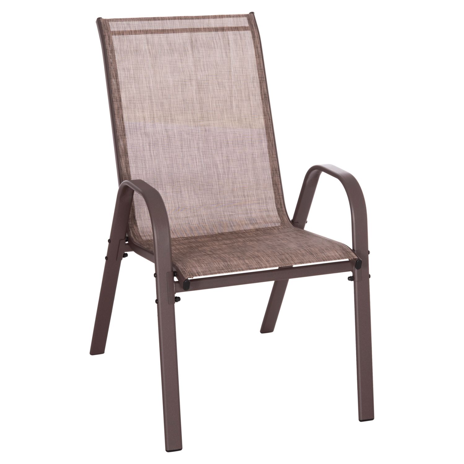 polythrona-exchoroy-fb9500042-metalliki- ΠΟΛΥΘΡΟΝΑ ΕΞ.ΧΩΡΟΥ LEON HM5000.42 ΜΕΤΑΛΛΙΚΗ ΚΑΦΕ K/D- ΣΕΤ 4 ΤΜΧ-55x70x91Υεκ. - Image 1