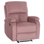 ΠΟΛΥΘΡΟΝΑ RELAX DIONI HM3296.02 ΡΟΖ ΒΕΛΟΥΔΟ 85x90x100Υεκ.