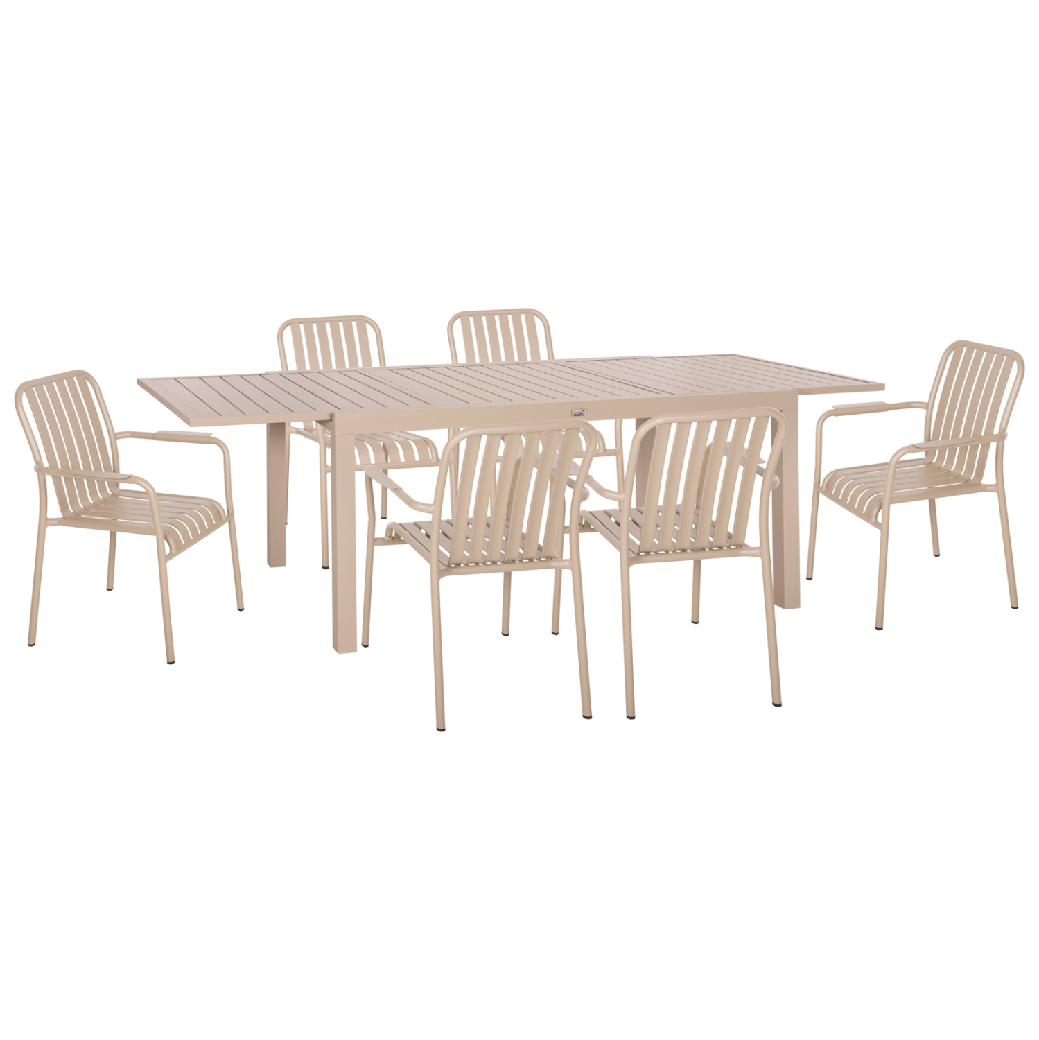 set-trapezarias-exchoroy-7tmch-fb921158- ΣΕΤ ΤΡΑΠΕΖΑΡΙΑΣ ΕΞ.ΧΩΡΟΥ 7ΤΜΧ KRUM HM21158 ΑΛΟΥΜΙΝΙΟ ΣΕ ΣΑΜΠΑΝΙ - Image 1