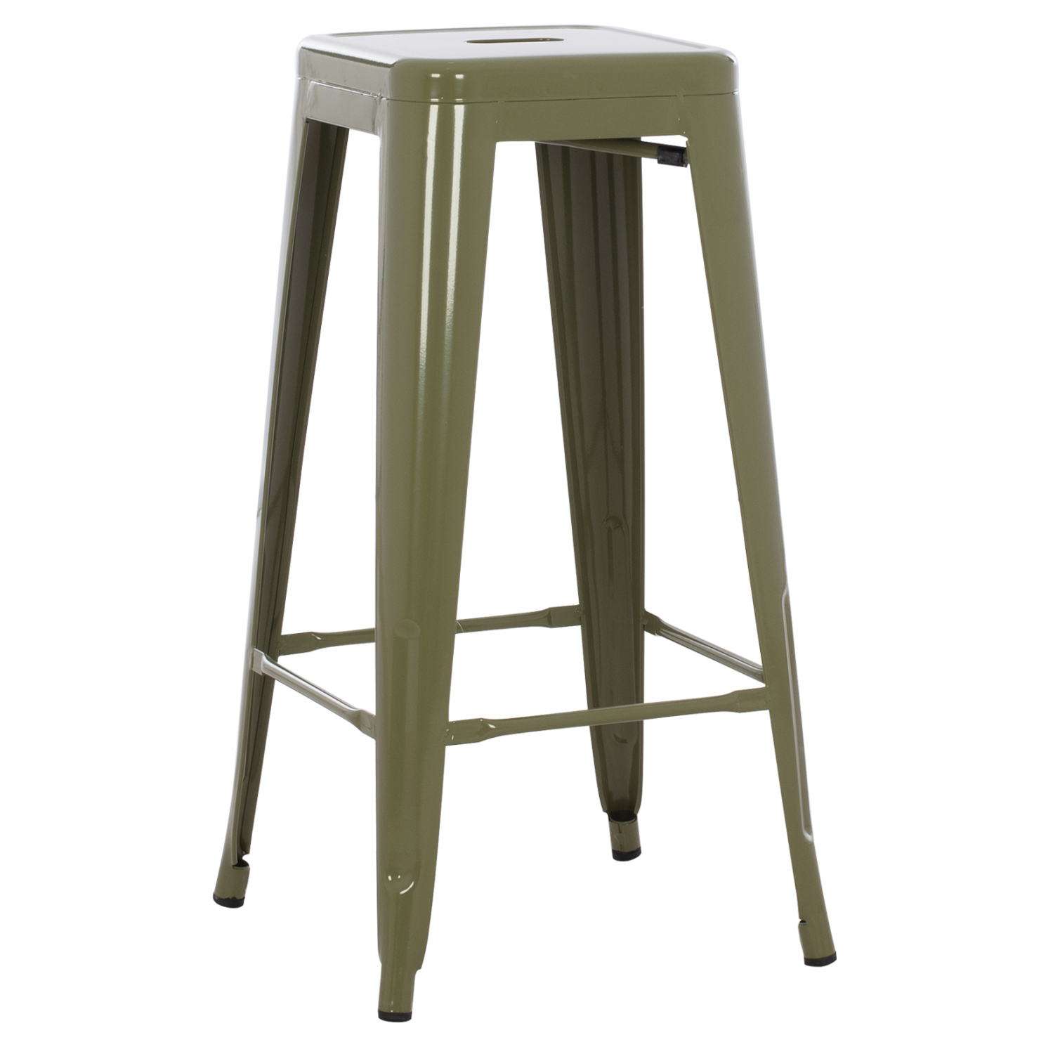 skampo-mpar-metalliko-fb9864243-se-dark- ΣΚΑΜΠΟ ΜΠΑΡ ΜΕΤΑΛΛΙΚΟ MELITA-PRO HM8642.43 ΣΕ DARK OLIVE 43x43x78Υεκ. - Image 1