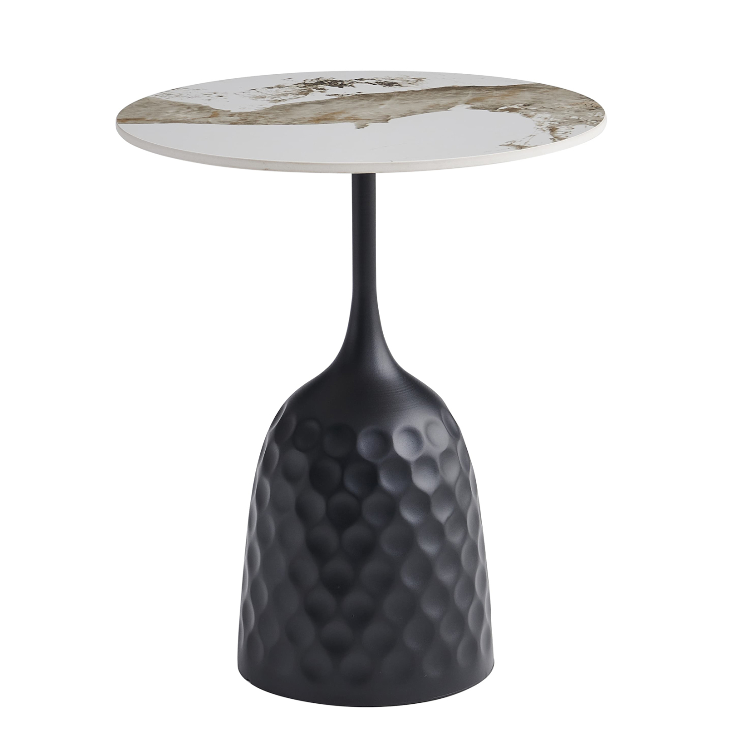 trapezi-salonioy-fb91831702-basi-mayri-s ΤΡΑΠΕΖΙ ΣΑΛΟΝΙΟΥ LONGSTEM HM18317.02 ΒΑΣΗ ΜΑΥΡΗ--SINTERED STONE PANDORA SCHEME Φ50 - Image 1