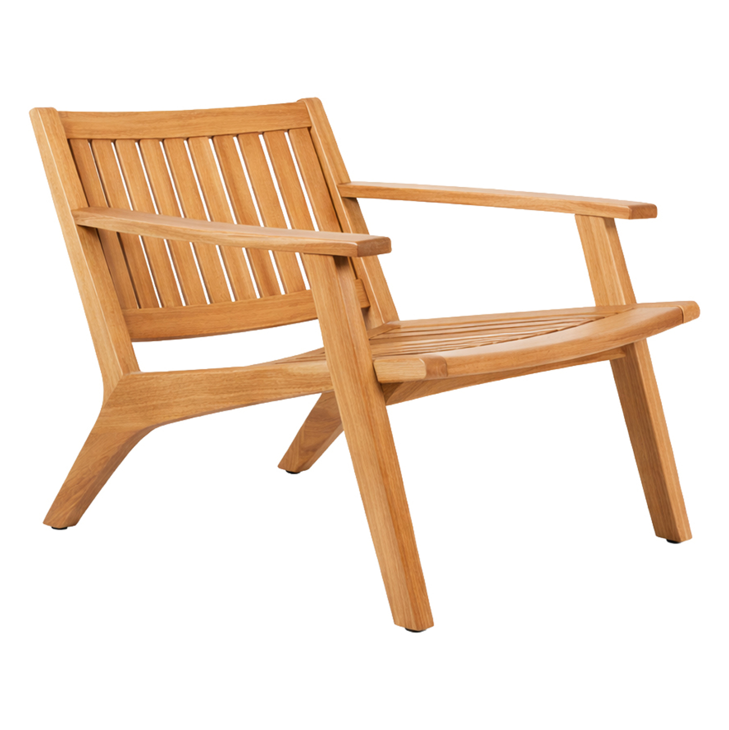 polythrona-lounge-fb96617-xylo-teak-se-f ΠΟΛΥΘΡΟΝΑ LOUNGE ARANIA HM6617 ΞΥΛΟ TEAK ΣΕ ΦΥΣΙΚΟ 65x76x70Υεκ. - Image 1
