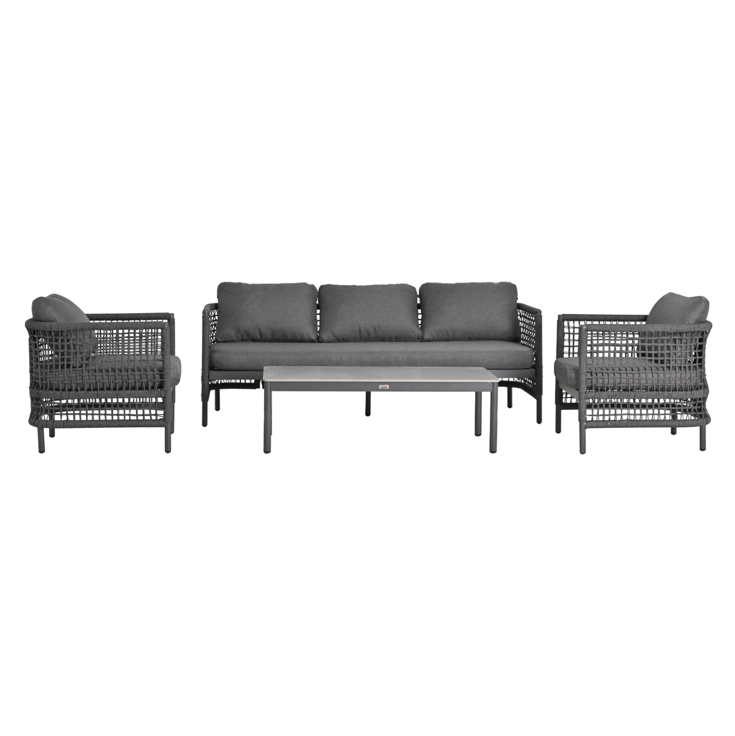 set-saloni-4tmch-fb9625101-aloyminio-sch ΣΕΤ ΣΑΛΟΝΙ 4ΤΜΧ SONDRA HM6251.01 ΑΛΟΥΜΙΝΙΟ-ΣΧΟΙΝΙ-ΜΑΞΙΛΑΡΙΑ ΣΕ ΓΚΡΙ - Image 1