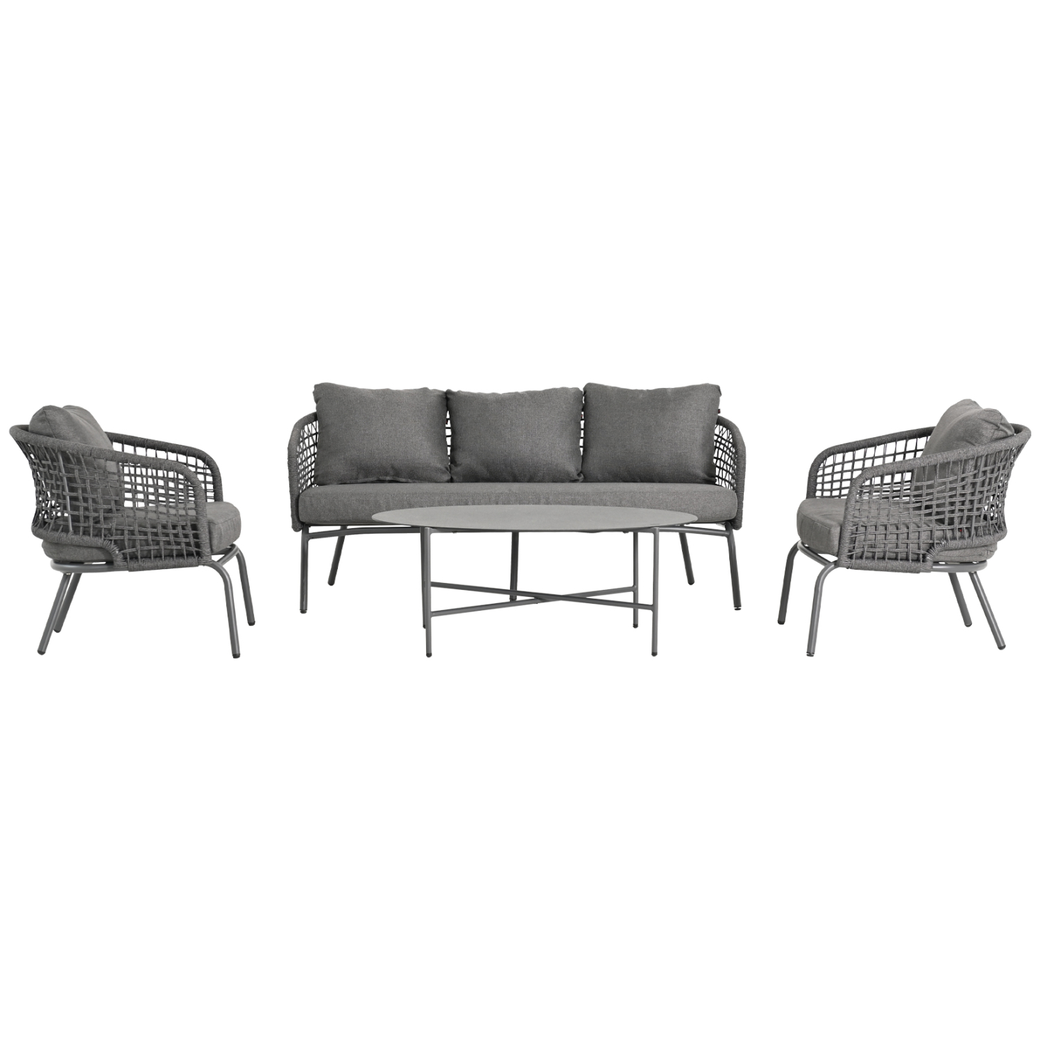 set-saloni-exchoroy-5th-fb9650801-aloymi ΣΕΤ ΣΑΛΟΝΙ ΕΞ.ΧΩΡΟΥ 5Θ ELOWEN HM6508.01 ΑΛΟΥΜΙΝΙΟ-ΣΧΟΙΝΙ-ΜΑΞΙΛΑΡΙΑ-- ΓΚΡΙ - Image 1