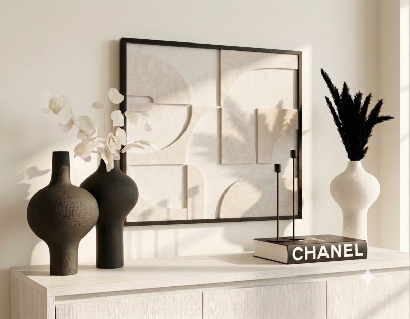 Black and White | Επιτραπέζιο Decor Set