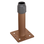 ΒΑΣΗ ΟΜΠΡΕΛΑΣ ΑΛΟΥΜΙΝΙΟΥ HM6607.02 HEAT TRANSFER ΑΛΟΥΜΙΝΙΟ 18x18x30Υεκ.