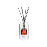 Αρωματικό Red Velvet Diffuser με Sticks σε Γυαλινο Διάφανο Διπλό Δοχείο - 100ml - Image 2