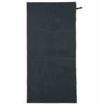 Kentia Πετσέτα Microfiber Σώματος Μαύρη 180x90εκ.