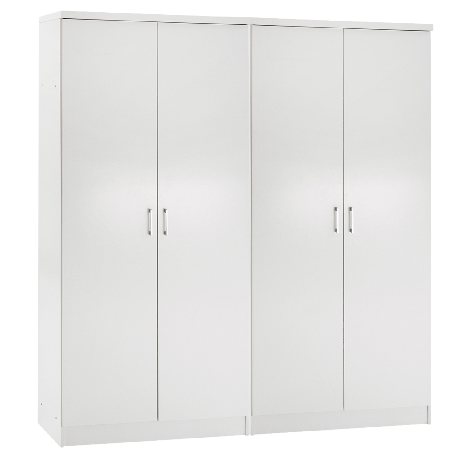 set-2-ntoylapes-2fylles-fb91135005-melam ΣΕΤ 2 ΝΤΟΥΛΑΠΕΣ 2ΦΥΛΛΕΣ JENNA HM11350.05 ΜΕΛΑΜΙΝΗ ΣΕ ΛΕΥΚΟ 160x43x181Υεκ - Image 1