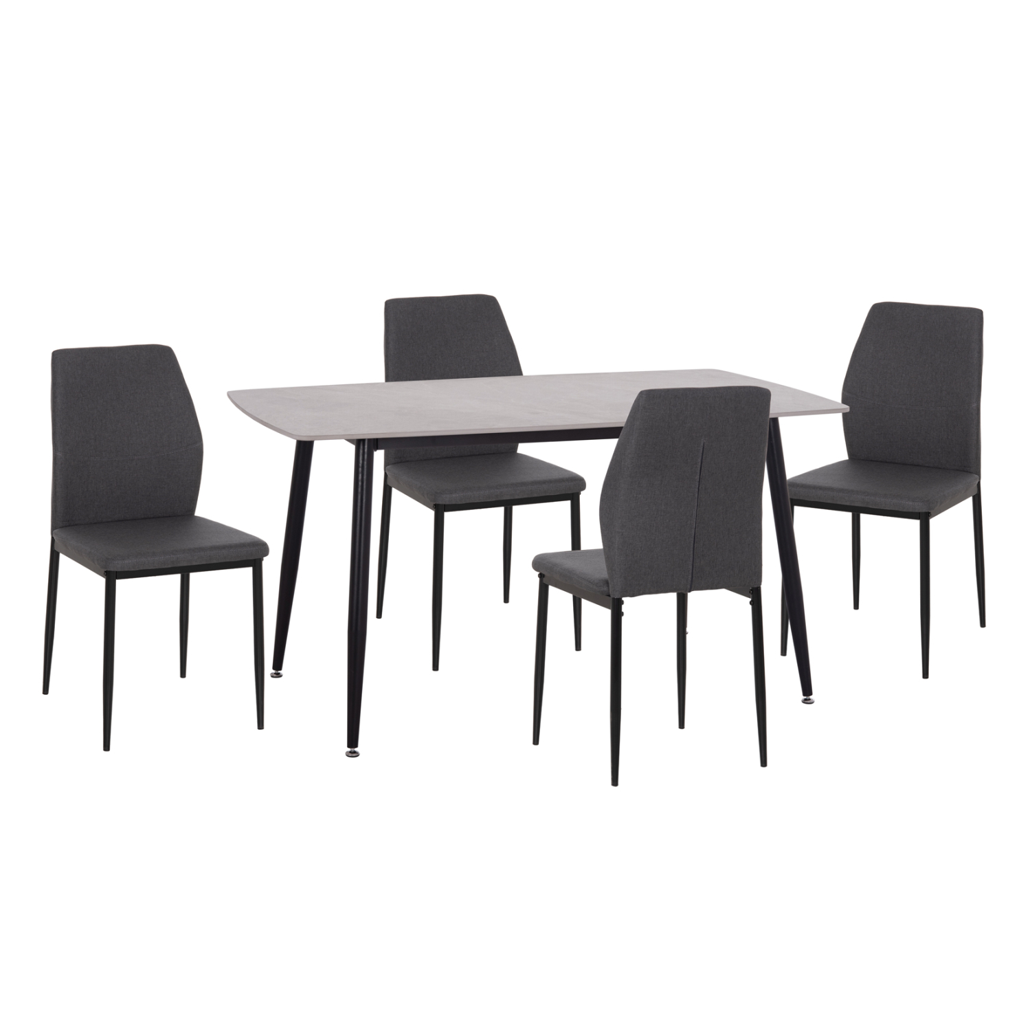 set-trapezarias-5tmch-fb910743-keramiko- ΣΕΤ ΤΡΑΠΕΖΑΡΙΑΣ 5ΤΜΧ RAVEN HM10743 ΚΕΡΑΜΙΚΟ TOP ΓΚΡΙ ΜΑΡΜΑΡΟ--ΓΚΡΙ ΥΦΑΣΜΑ - Image 1