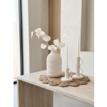 Luma 3D Printed Διακοσμητικό Βάζο Wavy Λευκό Ματ 20cm - Image 3