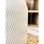 Luma 3D Printed Διακοσμητικό Βάζο Wavy Λευκό Ματ 20cm - Image 6