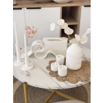 Harmony – Σετ 2 3D Printed Κηροπήγια Λευκά Ματ - Image 6