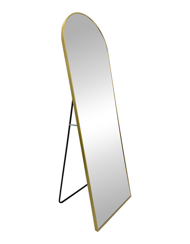 clipboard_paste_1786118766133 Επιδαπέδιος Καθρέπτης Χρυσός Αλουμινίου – 46x150εκ. - Image 1