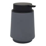 Σετ Μπάνιου 2τμχ Γκρι Ματ ABS – Dispenser & Ποτηράκι - Image 3