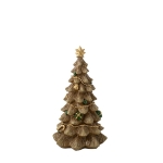 ΧΡΙΣΤΟΥΓΕΝΝΙΑΤΙΚΟ ΔΕΝΤΡΟ ΡΕΖΙΝ ΚΑΦΕ ΜΕ ΔΩΡΑ 14Χ14Χ25ΕΚ