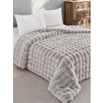 Κουβερτοπάπλωμα Rabbit Light Grey Υπέρδιπλο 220×240 cm