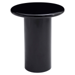 ΒΟΗΘΗΤΙΚΟ ΤΡΑΠΕΖΑΚΙ SOLNA HM18455.02 MDF ΣΕ GLOSSY ΜΑΥΡΟ Φ50x59Υεκ