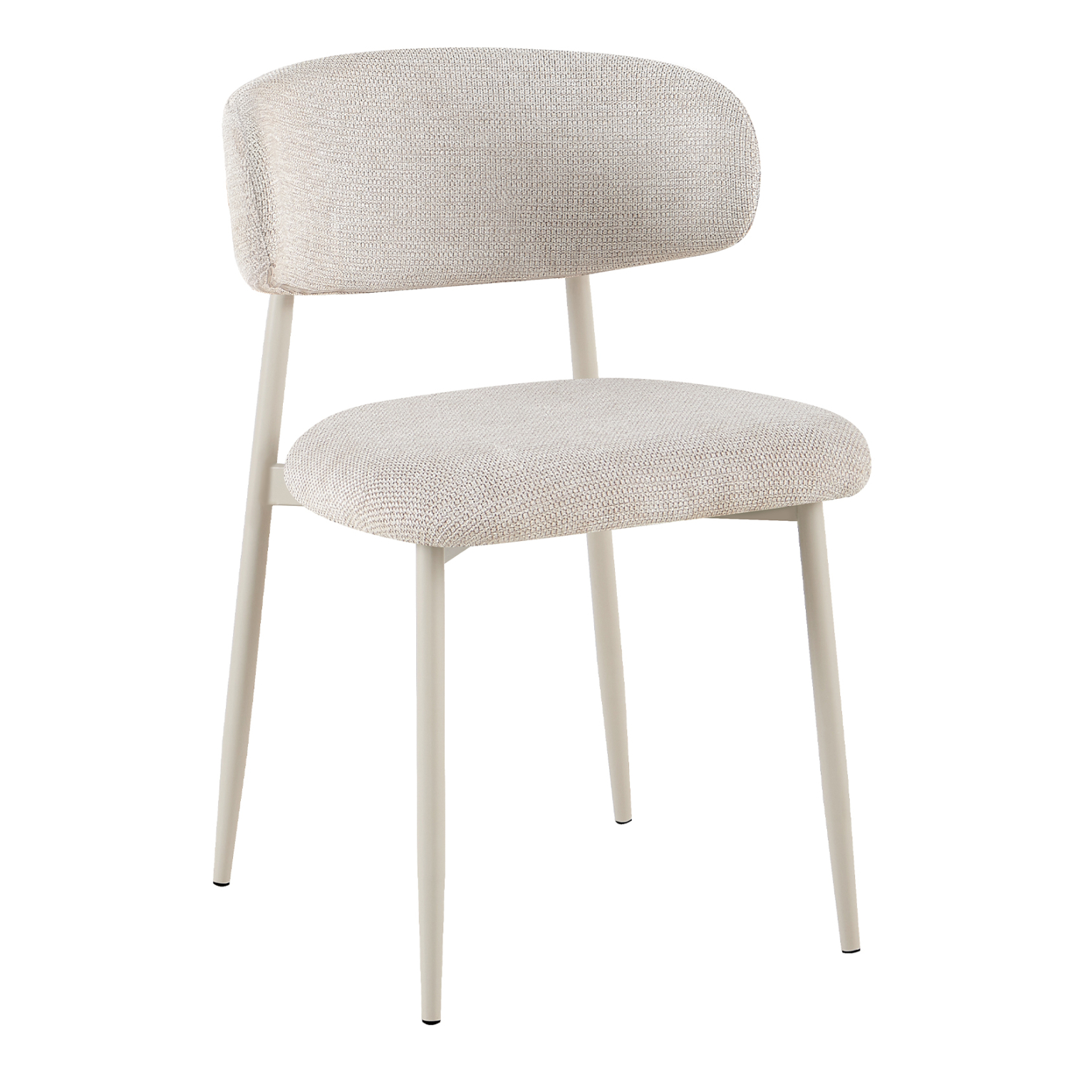 karekla-trapezarias-fb91845904-mpez-yfas ΚΑΡΕΚΛΑ ΤΡΑΠΕΖΑΡΙΑΣ KIMO HM18459.04 ΜΠΕΖ ΥΦΑΣΜΑ--ΜΕΤΑΛ.ΠΟΔΙΑ ΚΡΕΜ ΜΠΕΖ 47x48x78Υεκ - Image 1
